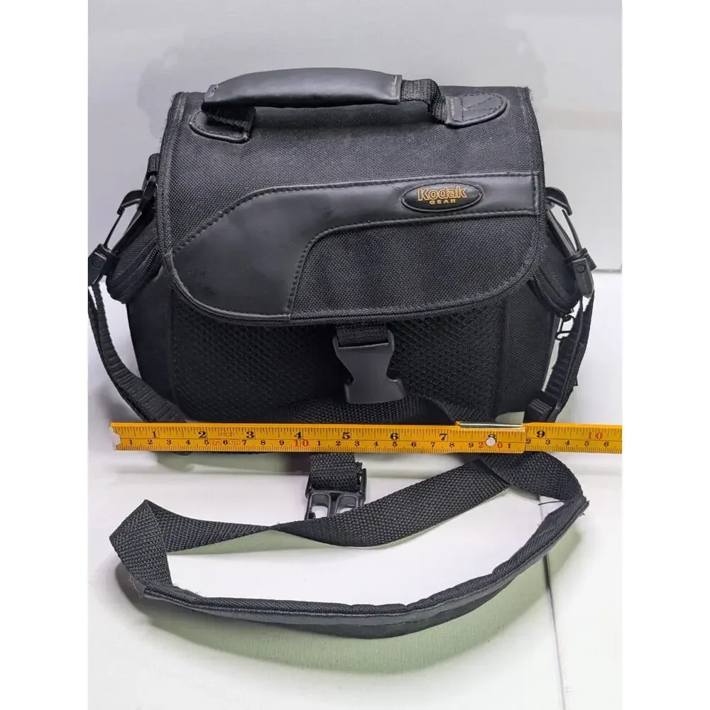 Kodak Gear 70621 Camera Bag Padded Shoulder Case 35mm Camcorder Divider Black